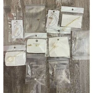Earring Jewelry Ear Crawler Wrap Hook Gift Set Lot #11